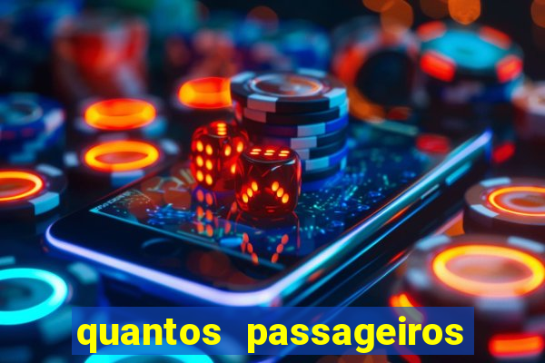 quantos passageiros cabem em um navio de cruzeiro